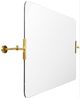 Surya Anastasya Antiqued Gold 24" Accent Mirror-1
