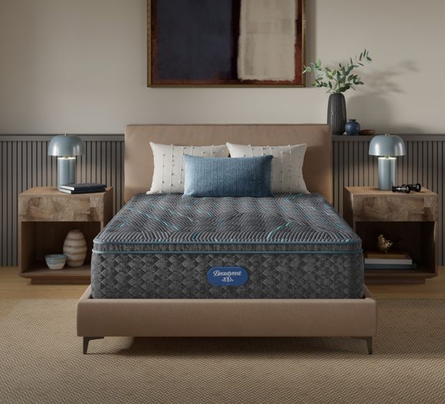 Beautyrest® Level Two 14.75" Pocketed Coil Medium Firm Pillow Top Twin Mattress-2