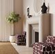 TOV Furniture Pippa Merlot Jacquard Weave Accent Stool-1