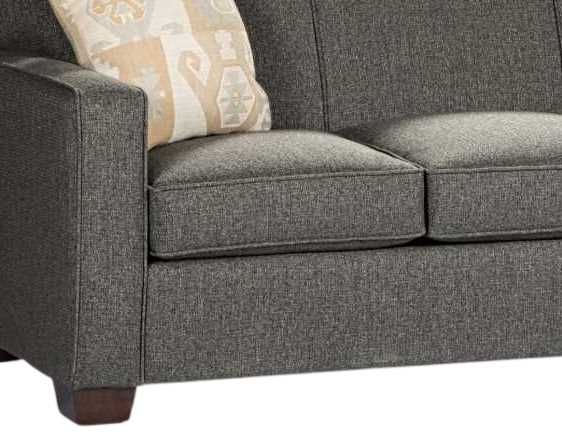 Marshfield Furniture Benson Gunmetal Apartment Sofa-1