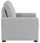 Homelegance® McCafferty Gray Accent Chair with Pull-Out Ottoman-3