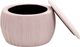 TOV Furniture Fleur Blush Velvet Storage Ottoman-2
