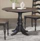 Liberty Furniture Magnolia Manor Weathered Bark Dining Drop Leaf Table with Antique Black Base-1