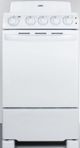 Summit® 20" White Freestanding Electric Range-1
