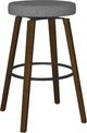 Amisco Customizable Walden Upholstered Swivel Bar Stool-0