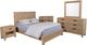 Horizon Home® Palm Beach 5-Piece Driftwood Beige Queen Panel Bedroom Set-0