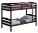 Furniture of America® Finsbury Espresso Twin/Twin Bunk Bed-0