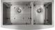 ZLINE Courchevel 36" Stainless Steel Farmhouse Apron Mount Double Bowl Kitchen Sink with Bottom Grid-1
