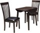 Signature Design by Ashley® Hammis Dark Brown Dining Drop Leaf Table-1