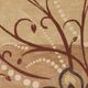 Surya Athena Brown Floral 5'x8' Area Rug-4