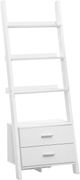 Monarch Specialties Inc. White Ladder Bookcase-0