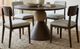 Liberty Furniture Briarcrest 5-Piece Dark Smoke/Taupe Pedestal Dining Table Set-0