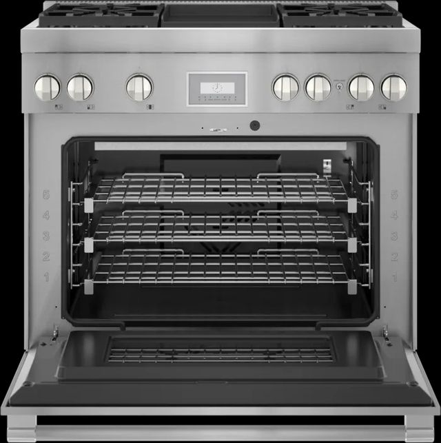 Thermador® Pro Harmony® 36" Stainless Steel Pro Style Natural Gas Range-1