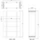 Bramble Customizable Ligna Open Bookcase-1