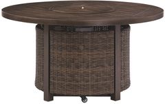 Signature Design by Ashley® Paradise Trail Medium Brown Round Fire Pit Table