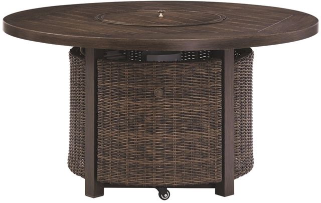 Paradise Trail 7 Piece Outdoor Bar Set - Medium Brown Paradise Trail 7 Piece Outdoor Bar Set - Medium Brown