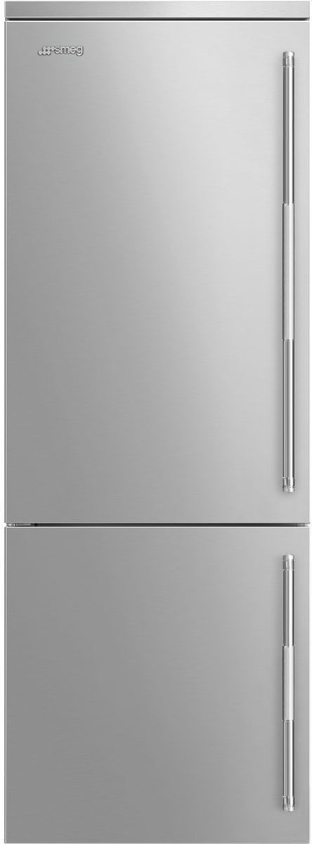 Smeg Professional 28" 16.3 Cu. Ft. Stainless Steel Bottom Freezer Refrigerator-0