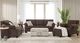 Hughes Furniture® 24825 Largo Carob Ottoman-1