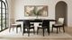 Coaster® Decker 7-Piece Black/Cream Rectangular Dining Table Set-1