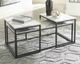Signature Design by Ashley® Donnesta 3-Piece White Occasional Table Set-4