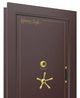 Liberty Safe Burgundy Marble In-Swing Left Hinge Mechanical Vault Door-1