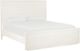 Bassett® Furniture Willow Timeless White Queen Panel Bed-0