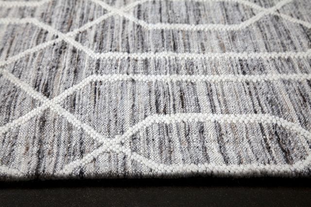 Renwil® Rosemary Grey White 5'3" x 7'3" Area Rug-2