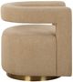 Uttermost® Grounded Beige Swivel Chair-4