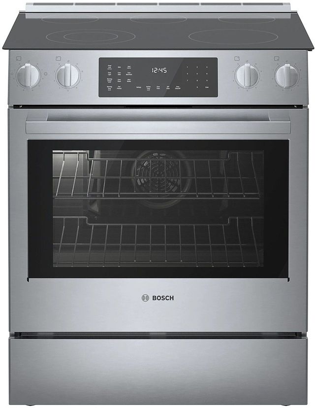Clearance Bosch® 800 Series 30" Stainless Steel Slide-In Electric Range-2