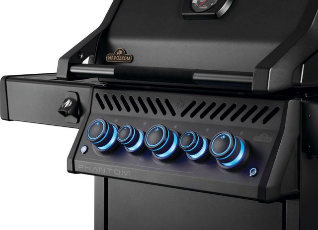 Napoleon Phantom Rogue® PRO-S 425 5-Burner Matte Black Freestanding Liquid Propane Gas Grill-5