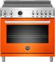 Bertazzoni Professional Series 36" Orange Free Standing Electric Range-0