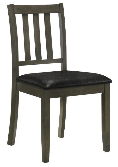 Coaster® Parkwood 5-Piece Charcoal Dining Set-2