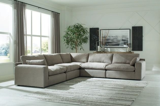 Signature Design By Ashley® Next-Gen Gaucho 5-Piece Putty Sectional-2