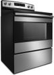 Amana® 30" Black on Stainless Free Standing Electric Range-2