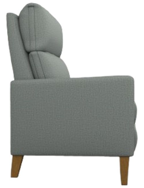 Best® Home Furnishings Customizable Janae Power High Leg Recliner with Honey Birch Legs-2
