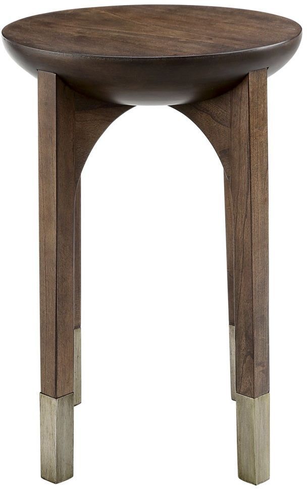 Olliix by Madison Park Dark Coffee Paris Accent Table-0