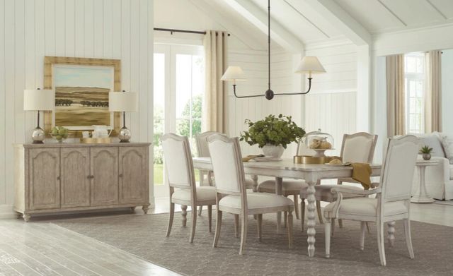 American Drew® Cambric Daniella Creme Upholstered Arm Chair-1