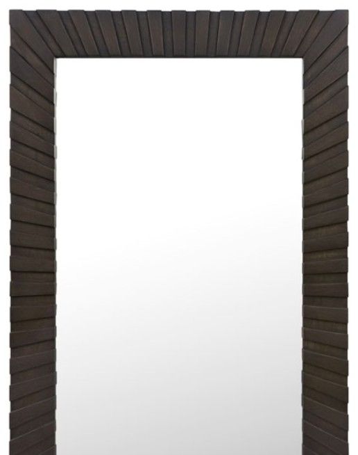 Signature Design by Ashley® Advin Dark Brown Accent Mirror-1