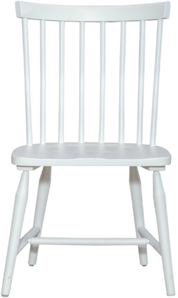 Liberty Furniture Palmetto Heights Two-Tone Shell White Spindle Back Side Chair-2
