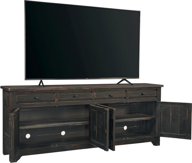 aspenhome® Reeds Farm Weathered Black 85" Console-1