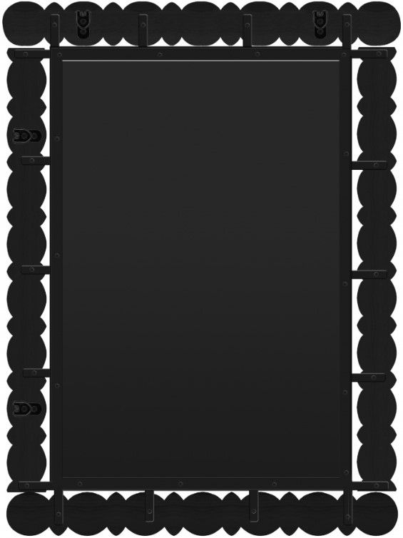 Meridian Furniture Aubrey Black Mirror-2