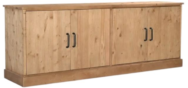 Moe's Home Collection Tade Honey Pine 4-Door Sideboard-0