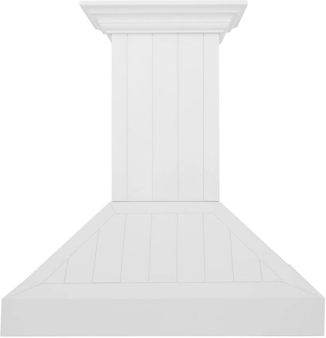 ZLINE 36" Shiplap Bright White Wall Mounted Range Hood-0