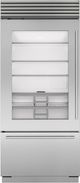 Sub-Zero® Classic Series 36" 20.8 Cu. Ft. Stainless Steel Built-In Bottom Freezer Refrigerator-0
