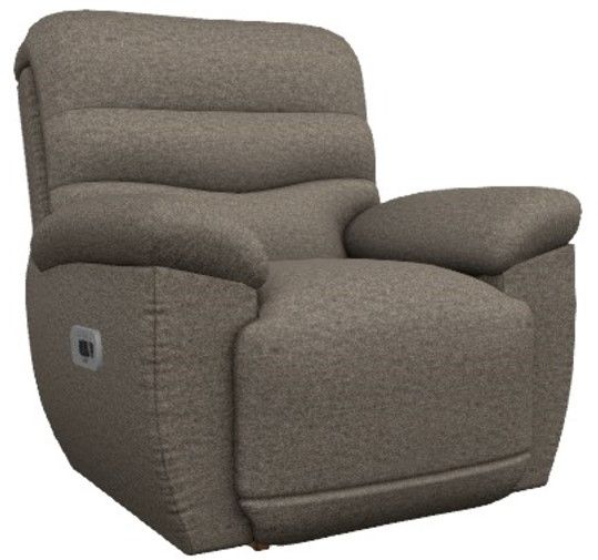 La-Z-Boy® Joshua Mocha Power Rocking Recliner with Headrest and Lumbar-0