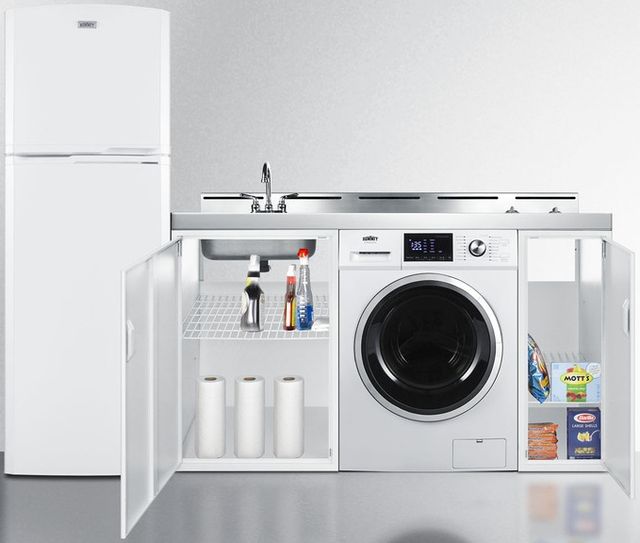 Summit® 83" White All-In-One Kitchenette-4