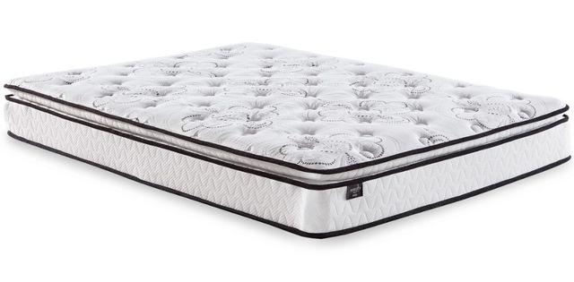 Sierra Sleep® by Ashley® Bonnell 2-Piece 10" Hybrid and Adjustable Base Queen Mattress Set-1