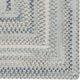 Capel Rugs Synergy Silverstone 24" x 36" Concentric Rectangle Throw Rug-1