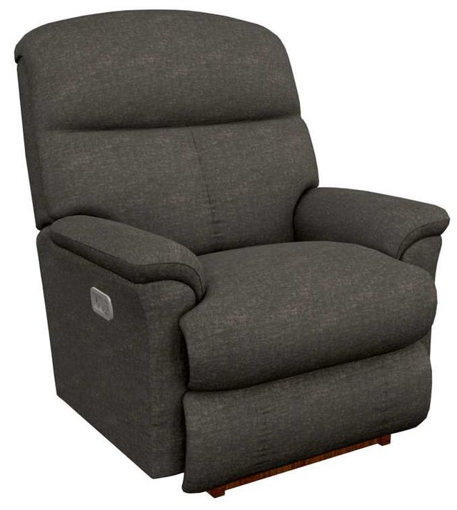 La-Z-Boy® Reed Walnut Power Rocking Recliner with Headrest and Lumbar-0