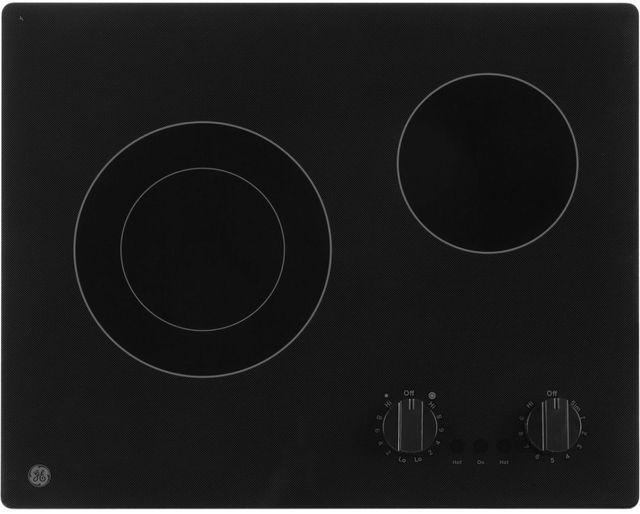 Table de cuisson électrique de 21 po GE® - Noir-0